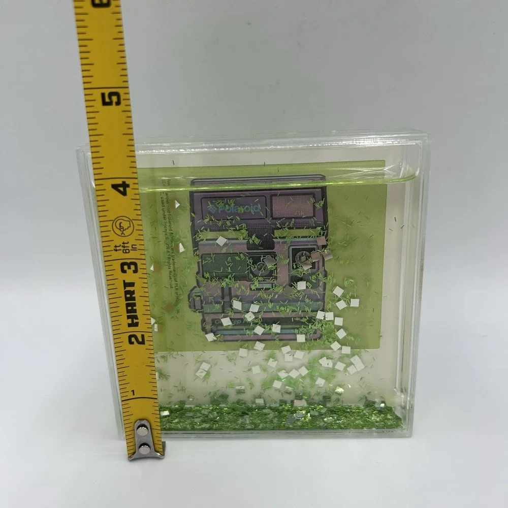 Polaroid Glitter Paper Weight‎ Collectible 2016